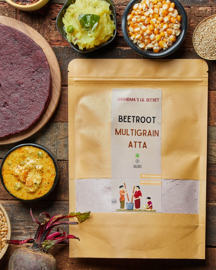 Beetroot Multigrain Atta – Grandmas lil secret